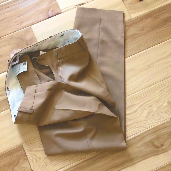 NWT❗️ BOSS - Tocanes slightly cropped stretch wool trousers - Picture 6 of 6